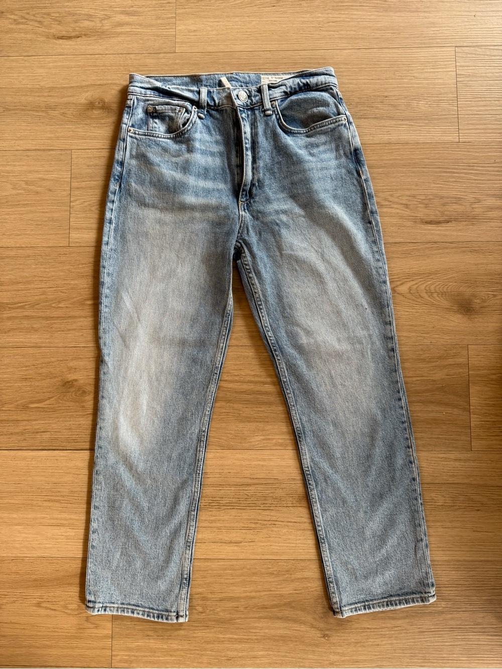 Rag & Bone Wren High-Rise Slim Straight denim